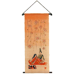 雛人形: しだれ桜の下で