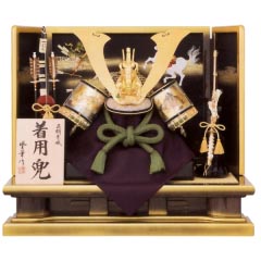 五月人形: 兜25号平飾り