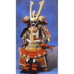 五月人形: 子供着用鎧　雄剣