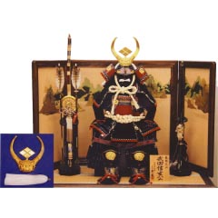 五月人形: 武田信玄公着用鎧（台・屏風・弓太刀非付属）