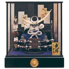 五月人形: 久月　12号兜　取付ケース入