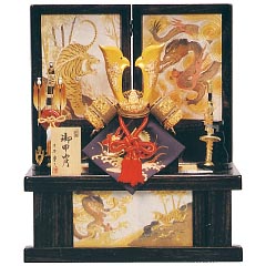 五月人形: 五月人形　収納箱飾り　収納透太　9号収納約間口51×奥行35×高さ59cm