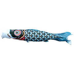 こいのぼり: 友禅鯉　単品鯉のぼり 黒鯉