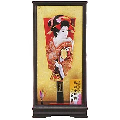 羽子板・破魔弓: 金襴 黒塗ケース