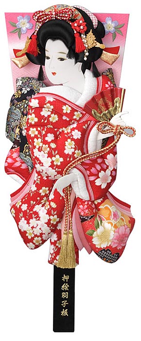 友禅正絹/縮緬友禅押絵板 あやか 道成寺
