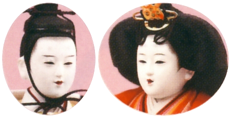 久月 衣裳着三段飾り
