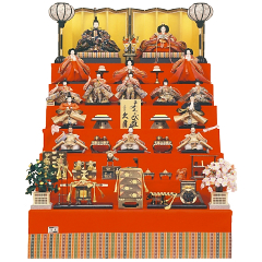 雛人形 | 三・五・七段飾り | 雛人形、五月人形、こいのぼり、盆