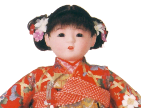 市松人形　正絹　12号