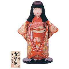雛人形: 市松人形　京友禅　12号