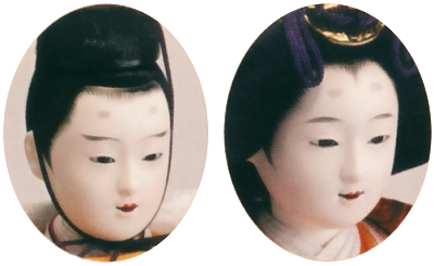 京九番親王飾り　「百花雛」