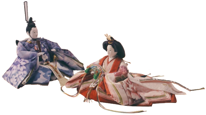 京九番親王飾り　「百花雛」
