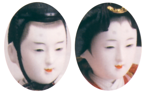 京九番親王　五寸官女　五人飾り　「江都みやび 御雛」