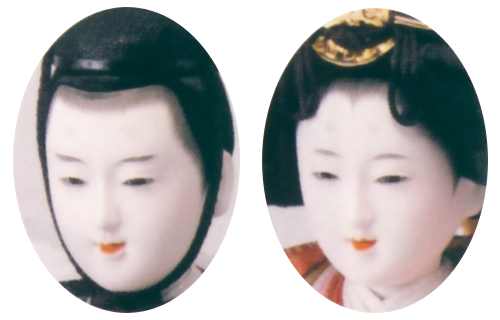 京九番親王　五寸官女　五人飾り　「江都みやび 御雛」