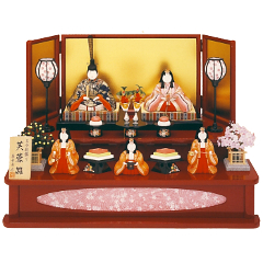 雛人形: 芙蓉雛官女付