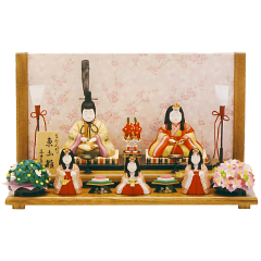 雛人形: 東山雛官女付