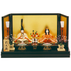 雛人形: 彩光雛セット