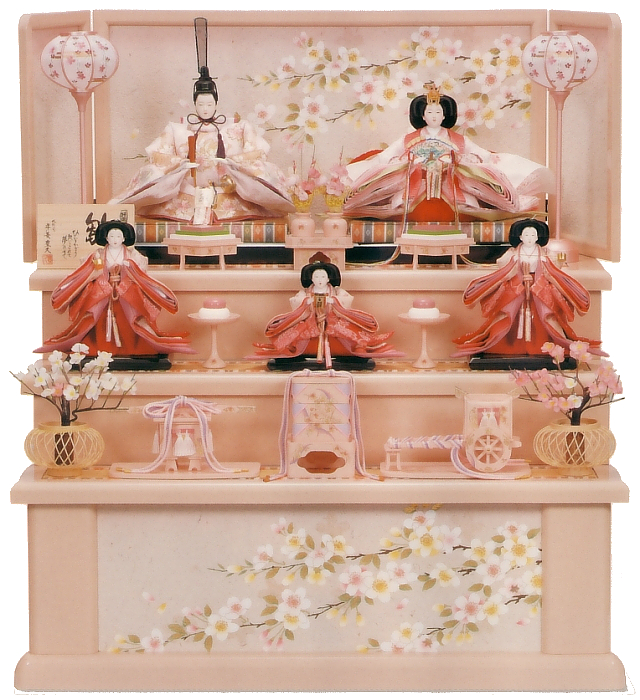 桃菜　オルゴール朱色付