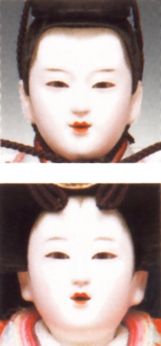 わかな　大三五親王揃　オルゴール　朱色付