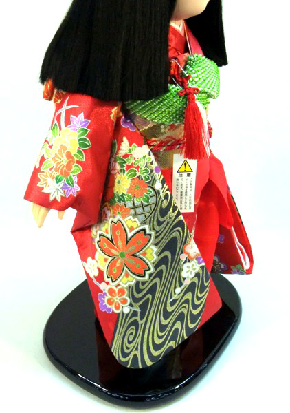 久月 市松人形 金彩友禅 13号　47cm