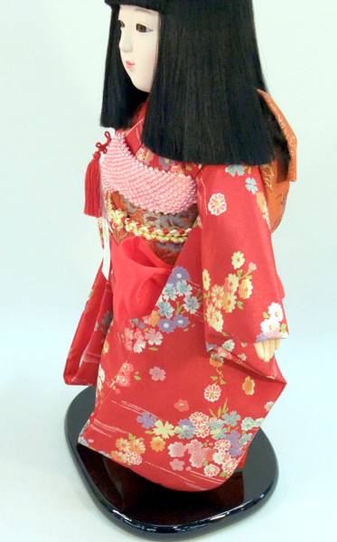 久月 市松人形 ちりめん　13号　46cm