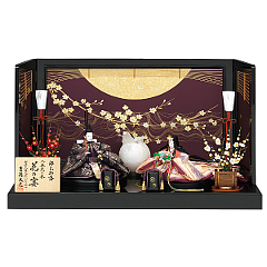 雛人形: 源氏物語　三五親王飾り　【305310】