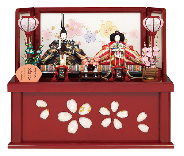 花ひいな 小三五親王飾り 【305357】