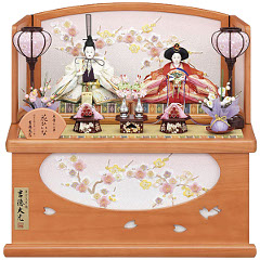 芥子親王　収納飾り　「花ひいな」　【305389】