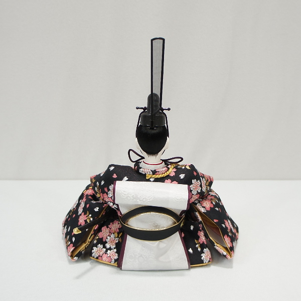 雛人形　隆山作　三段飾り　五人飾り　【49SS1340】