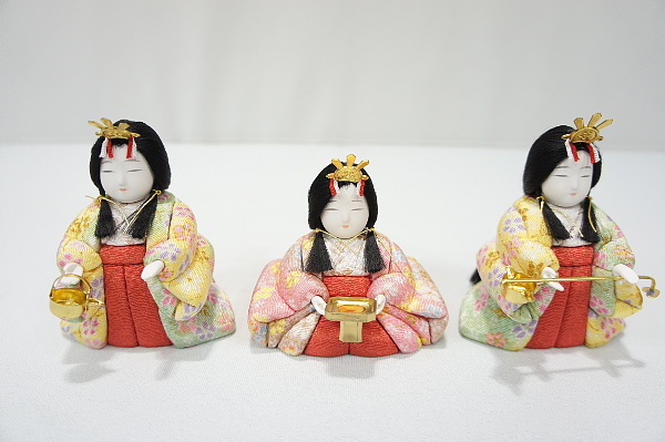一秀作　雛人形　五人飾り　【5013】