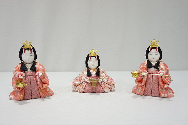 一秀作　雛人形　五人飾り（20-2号）　【C-119】