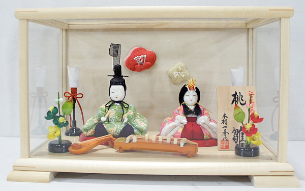一秀作　雛人形　親王飾り（桃山雛13号）　【H-1】