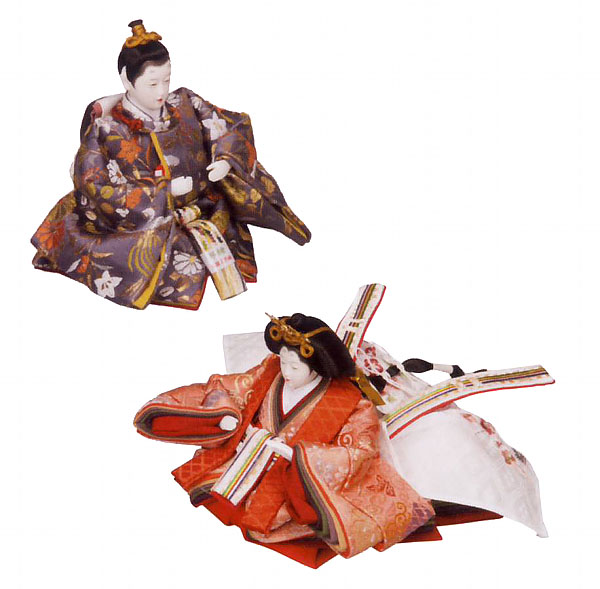 寿慶　京十一番親王　京五官女揃　三段飾り