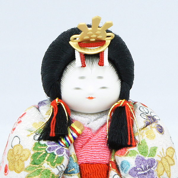 原孝洲 雛人形 花香雛　木目込み雛人形　親王飾の詳細画像1
