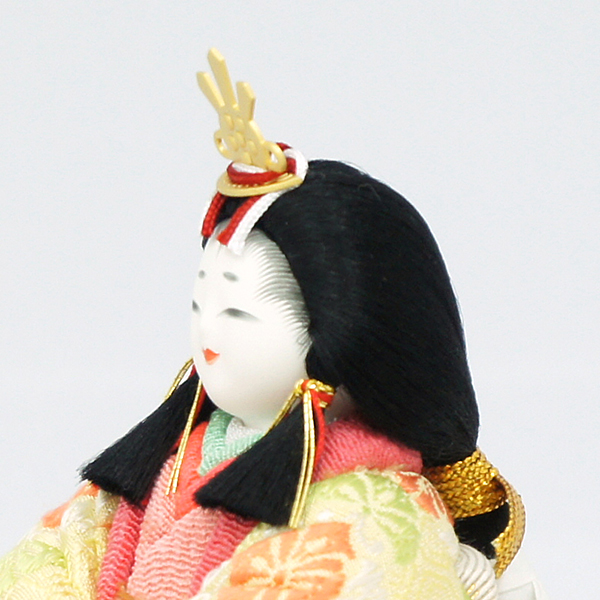 原孝洲 雛人形 早春雛　木目込み雛人形　親王飾の詳細画像1