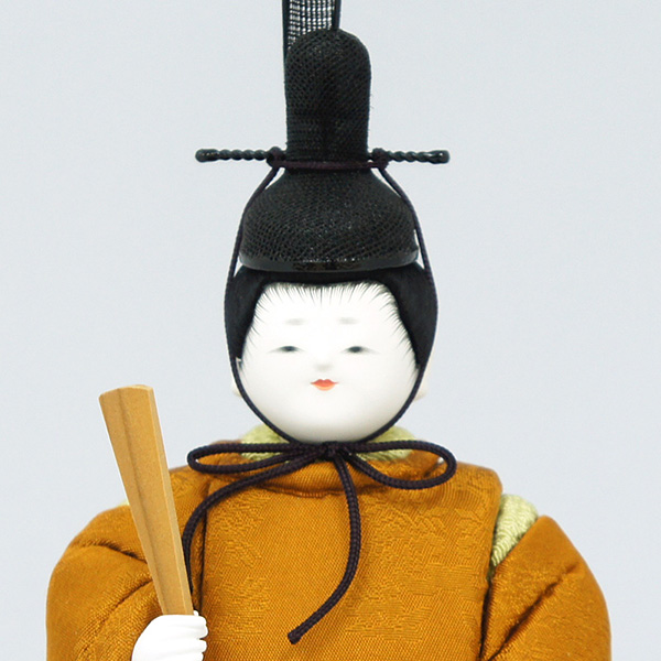 原孝洲 雛人形 東雛　木目込み雛人形　立雛飾の詳細画像1