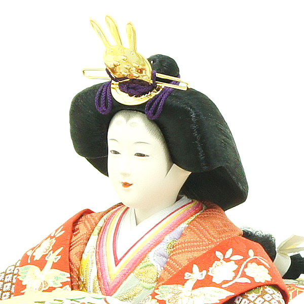 福寿 雛人形 福寿作　三段　五人飾りの詳細画像1