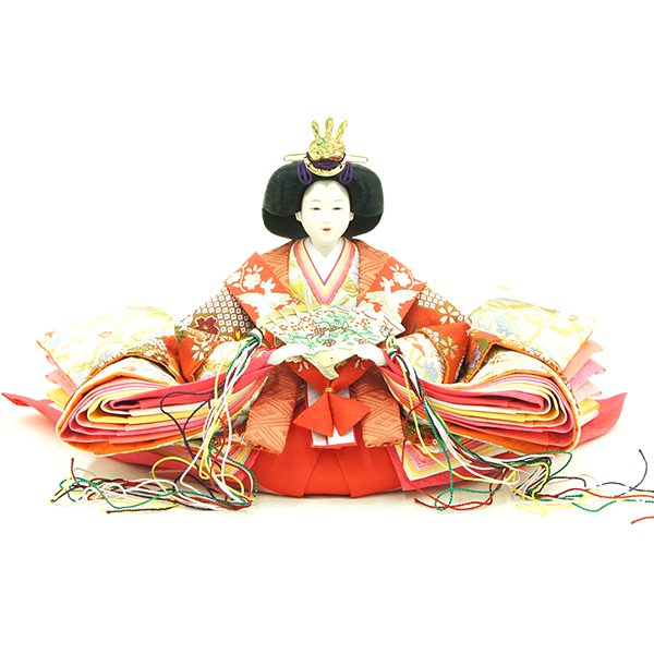 福寿 雛人形 福寿作　三段　五人飾りの詳細画像1