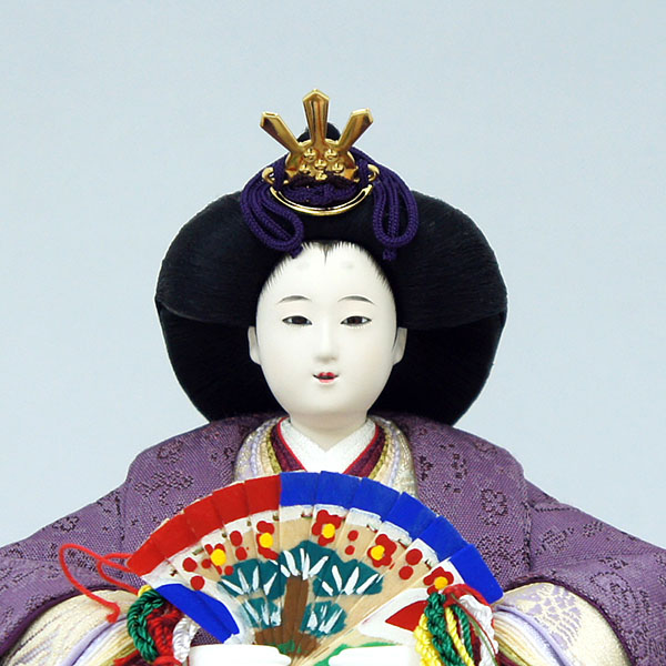 吉徳　 雛人形　京十番親王飾り 江都みやび 姫君雛　詳細画像