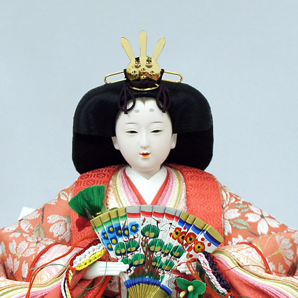 吉徳 雛人形 京九番親王五寸官女五人飾り 江都みやびの詳細画像1