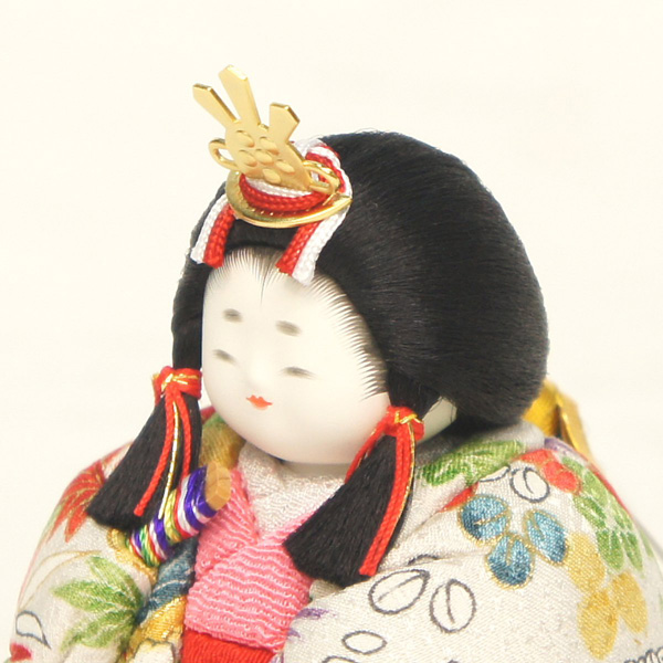 原孝洲　雛人形　原孝洲作　花香雛　木目込み雛人形　詳細画像
