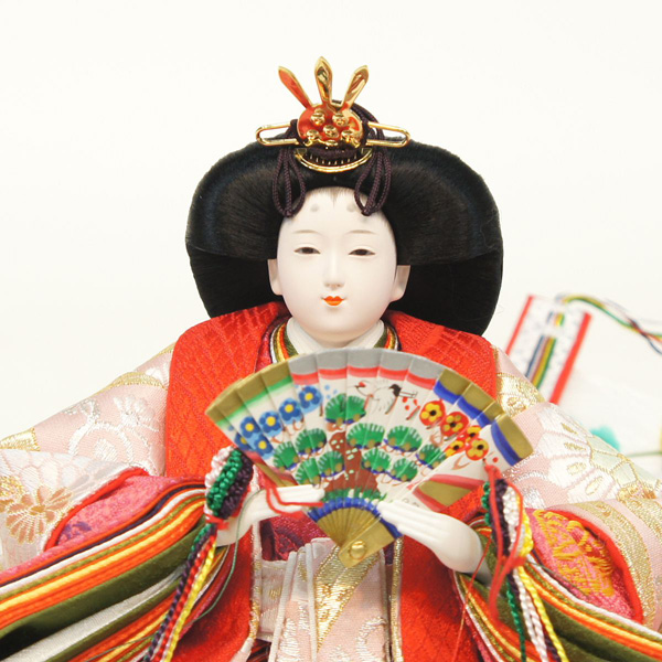 久月　雛人形　二代目岡田栄峰作 衣裳着 親王飾り 京十番親王 久月監製　詳細画像