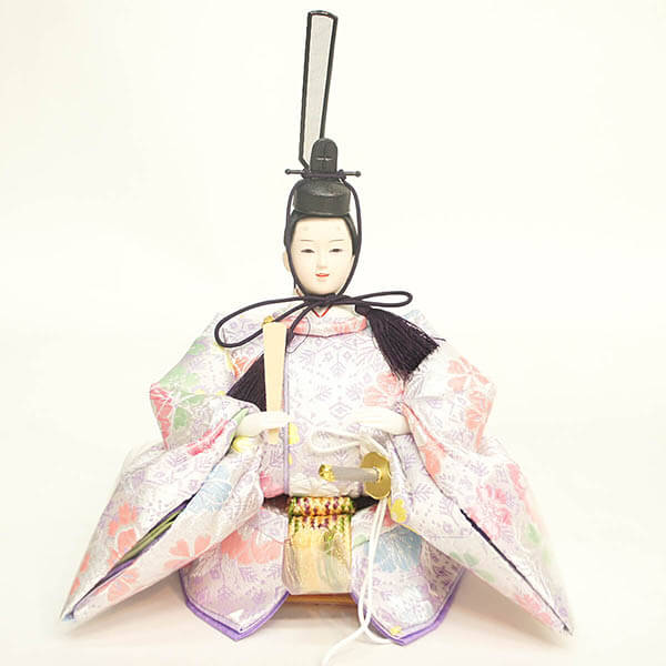 雛人形 フジキ 陽菜作 会津塗り 桃園雛 親王収納飾り 詳細画像