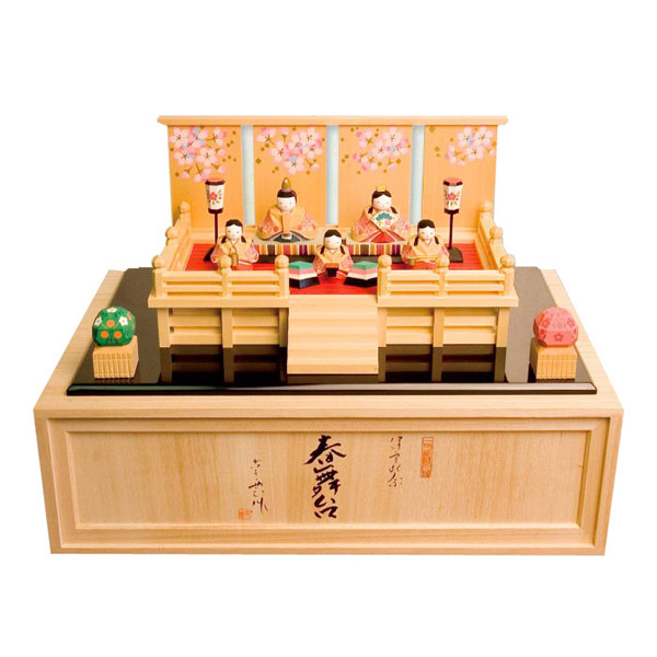 伊予一刀彫 春舞台