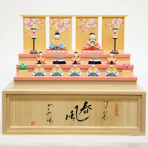 伊予一刀彫 春風