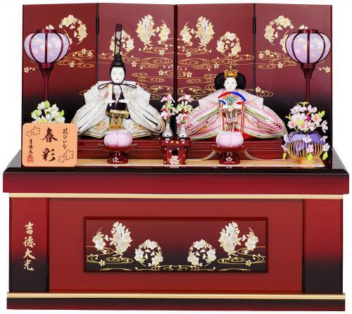 芥子親王収納飾り 花ひいな 春彩
