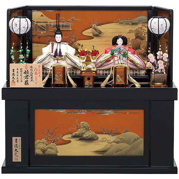 京十一番親王 収納箱飾り 江都みやび 姫君雛