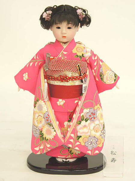松寿作 市松人形