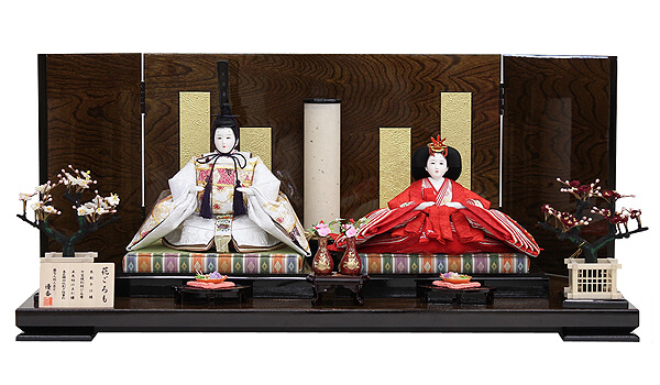 優香作　京十一番親王　親王飾り