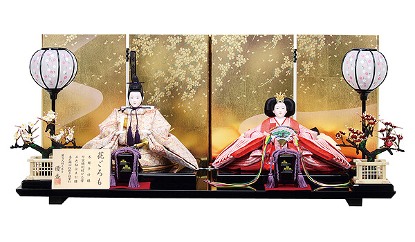 優香作　京十番親王　親王飾り
