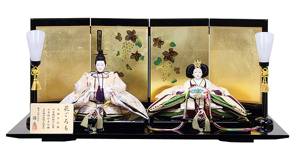 優香作　京十番親王　親王飾り